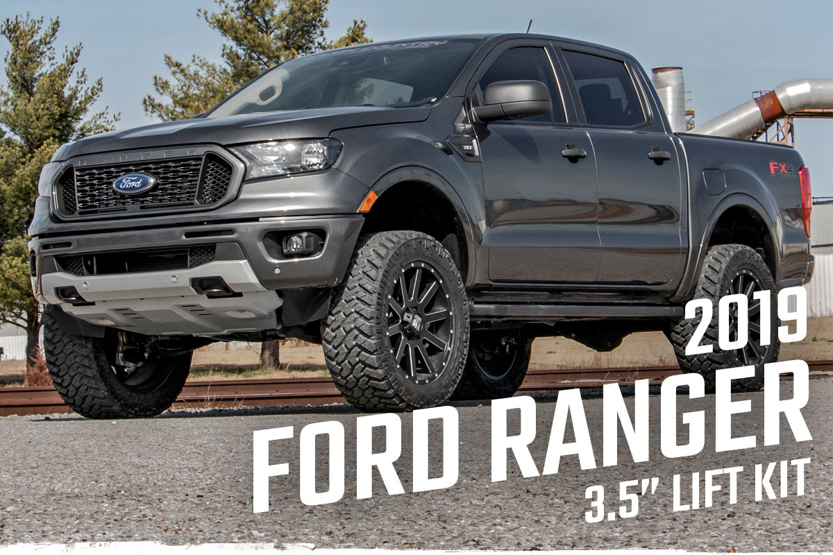 New: 2019 Ford Ranger 3.5” Lift Kit - KC Rim Shop