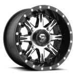 NUTZ - Product image shown not representative of all configurations. Vehicle specific fitment will change offset, dish and center profile. Please consult your salesperson for application-specific details. NUTZ