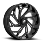 REACTION -The all-new Fuel Reaction is here to redefine the attitude of your UTV with its sharp lines, concave spokes and swept 8 spoke design. The Reaction is offered in 18-24 inch sizes and comes in a Gloss Black Milled finish. For those seeking aggressive styling the Fuel Reaction delivers. REACTION