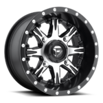 NUTZ - Product image shown not representative of all configurations. Vehicle specific fitment will change offset, dish and center profile. Please consult your salesperson for application-specific details. NUTZ